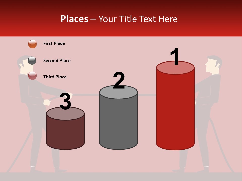 White Equipment House PowerPoint Template