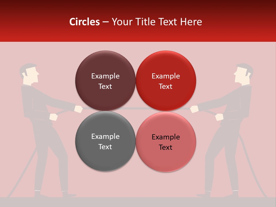 White Equipment House PowerPoint Template