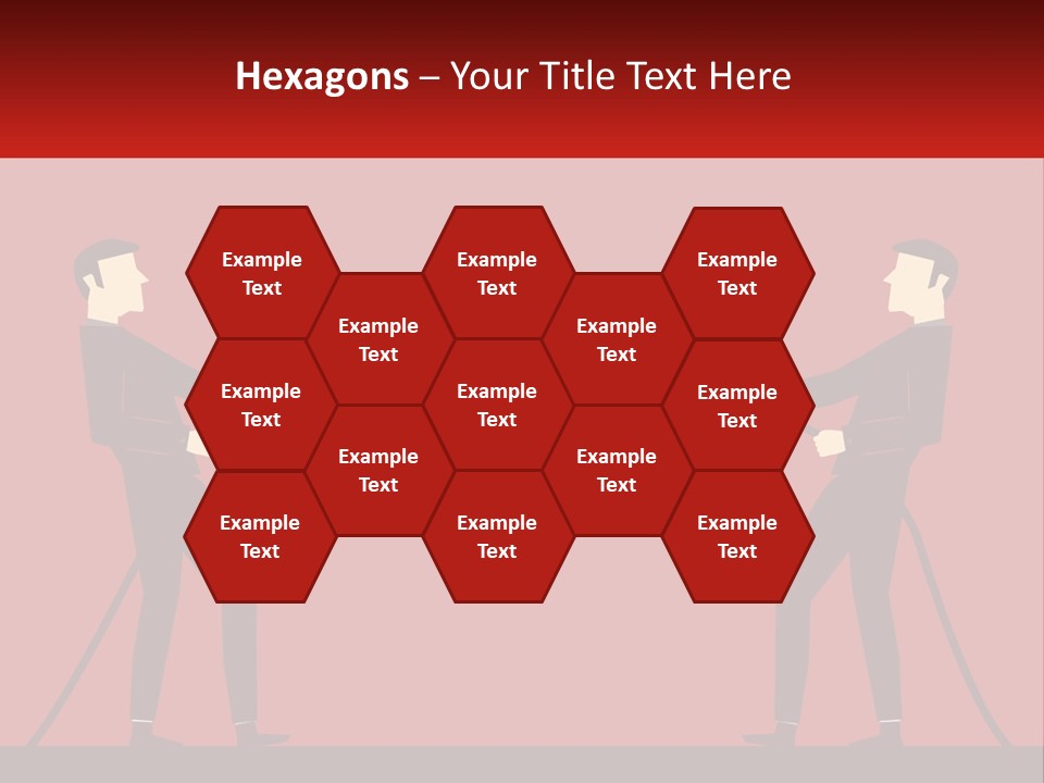 White Equipment House PowerPoint Template