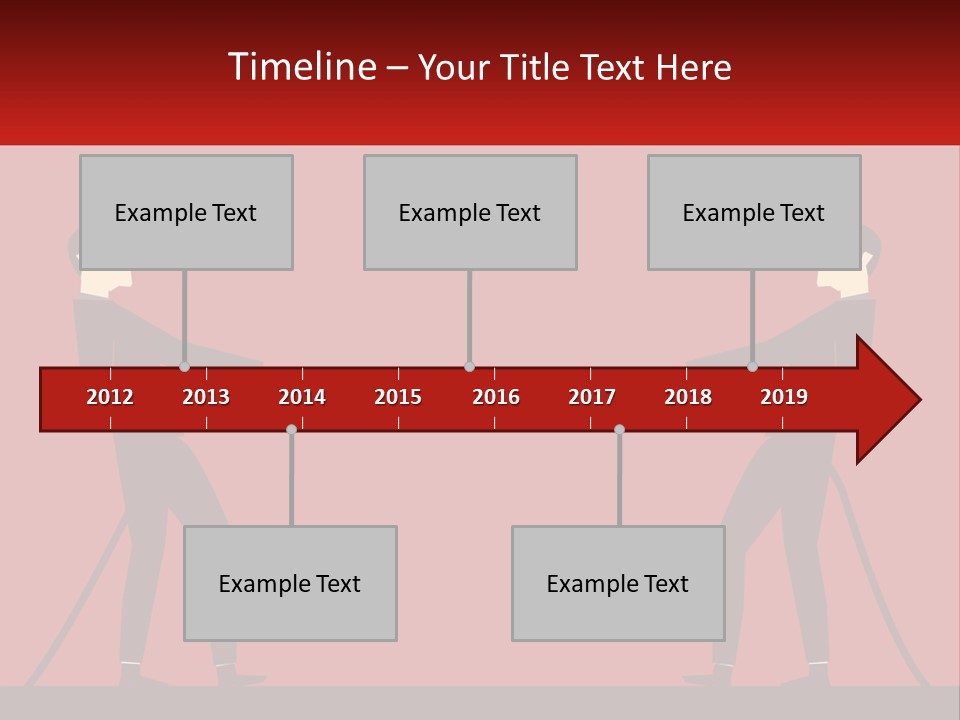 White Equipment House PowerPoint Template