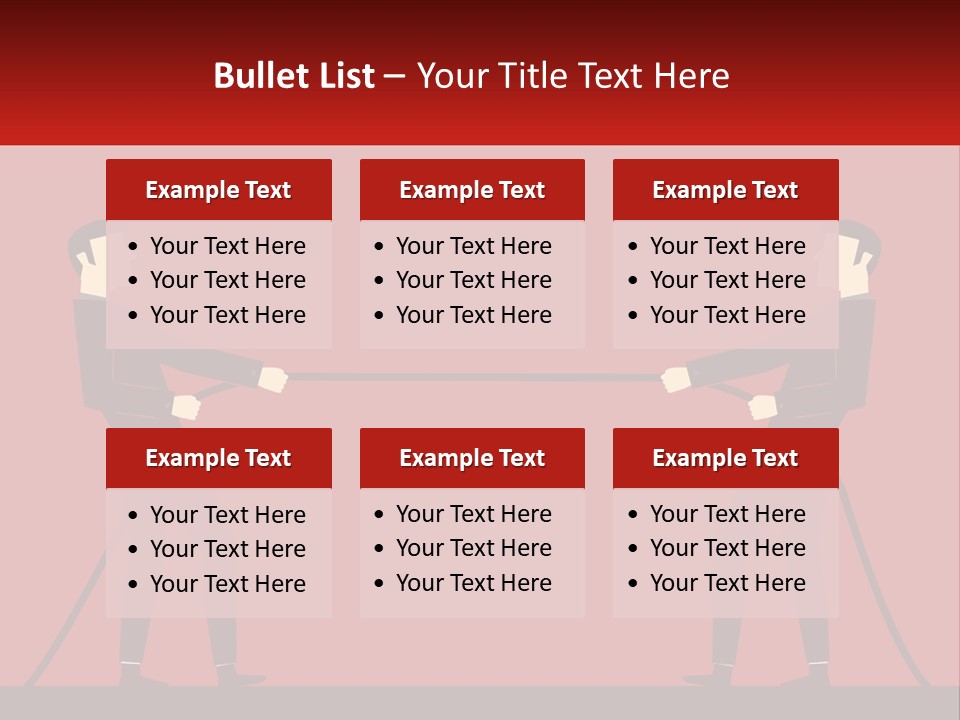 White Equipment House PowerPoint Template