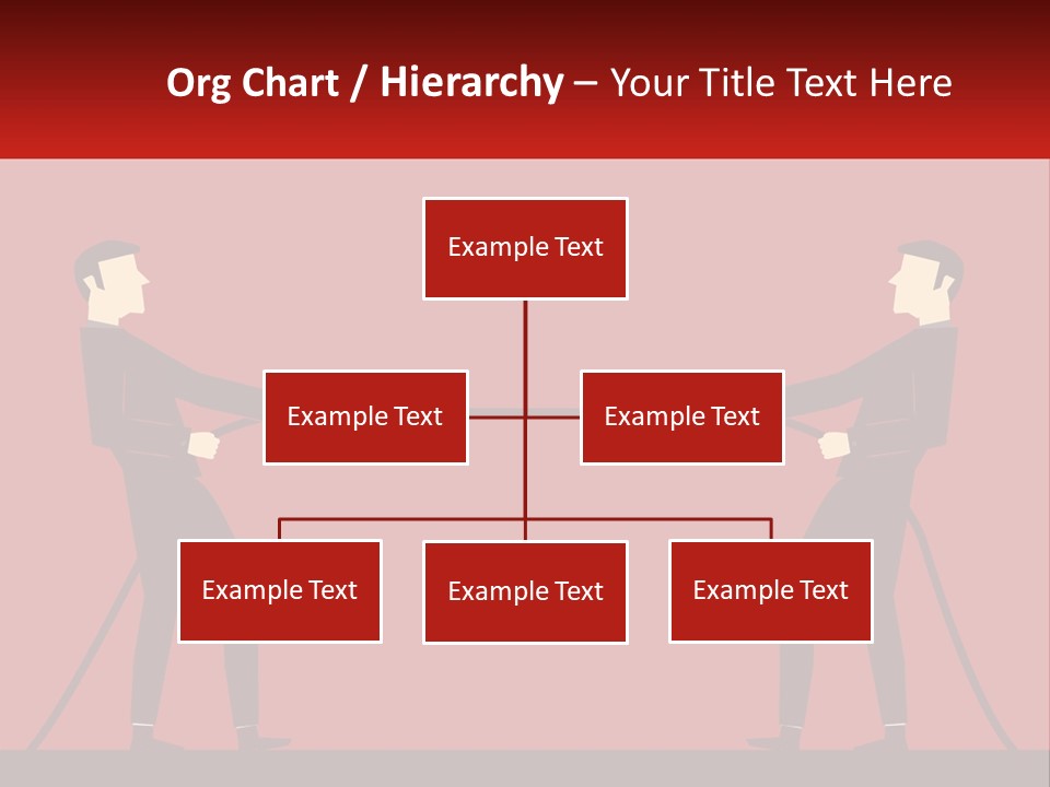 White Equipment House PowerPoint Template