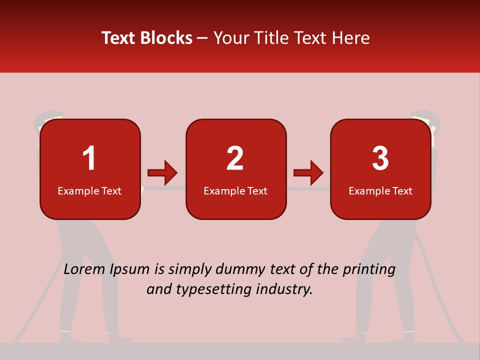 White Equipment House PowerPoint Template