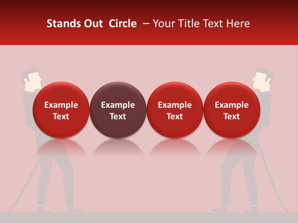 White Equipment House PowerPoint Template