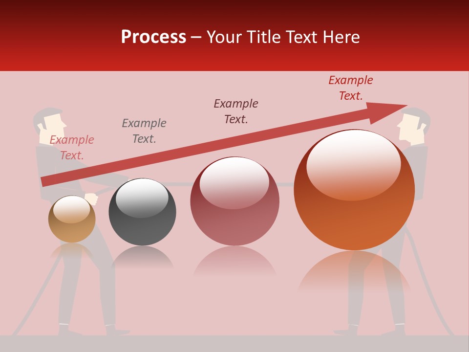 White Equipment House PowerPoint Template