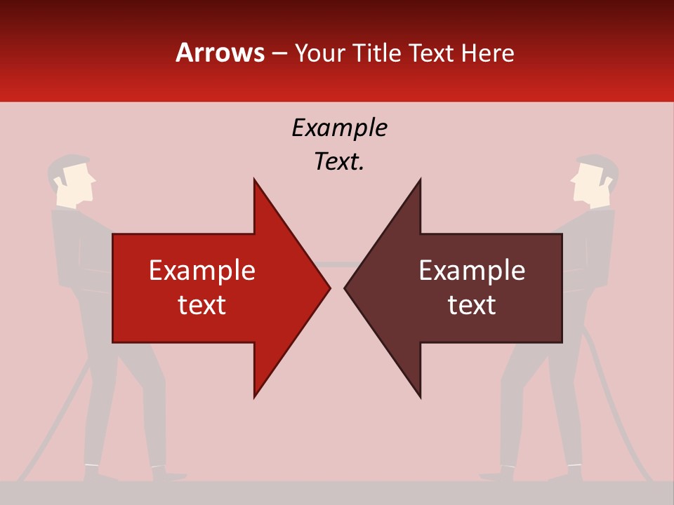 White Equipment House PowerPoint Template
