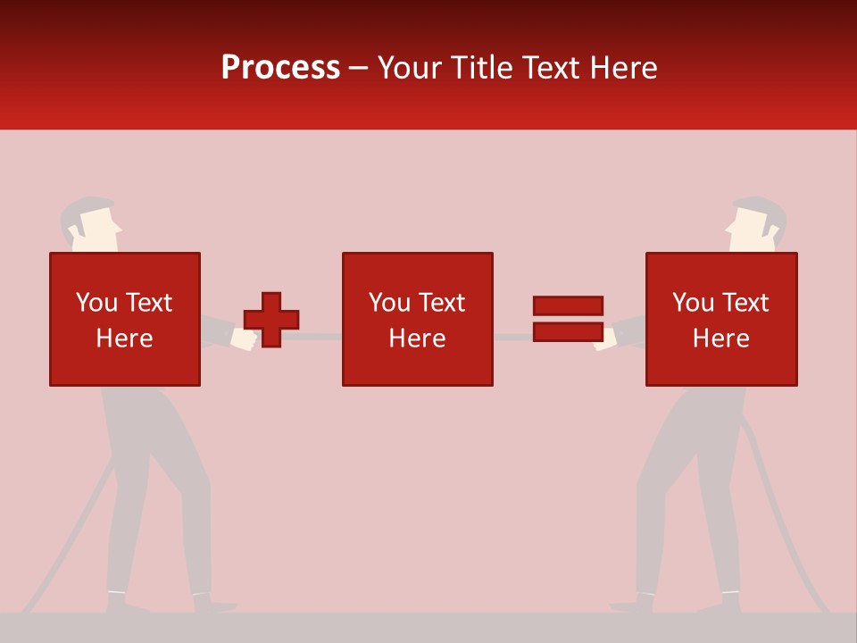 White Equipment House PowerPoint Template