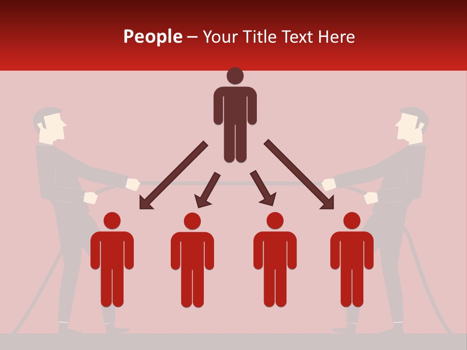 White Equipment House PowerPoint Template