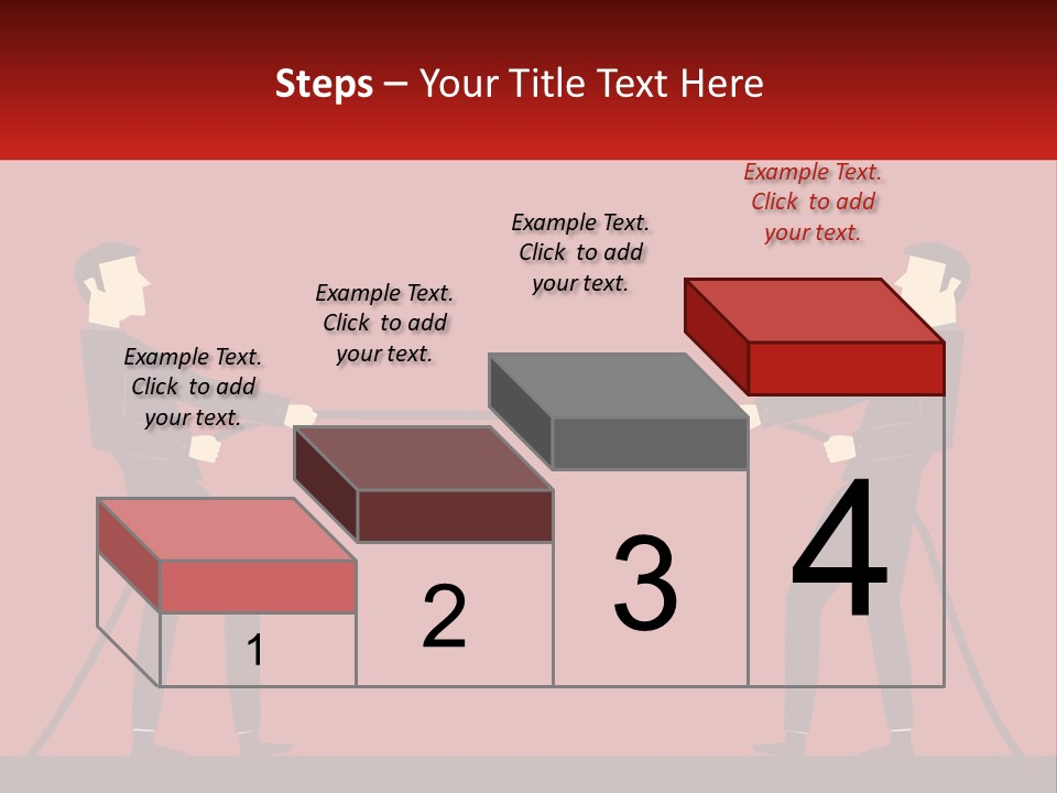 White Equipment House PowerPoint Template