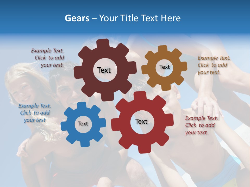Electricity Temperature Conditioner PowerPoint Template