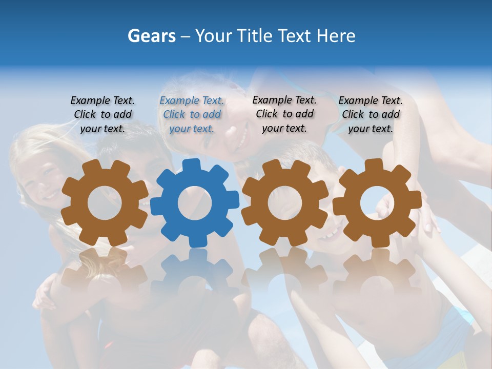 Electricity Temperature Conditioner PowerPoint Template