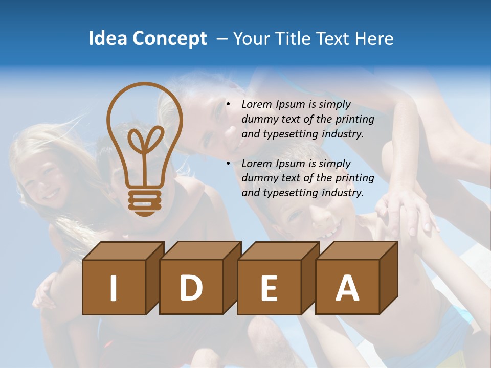 Electricity Temperature Conditioner PowerPoint Template