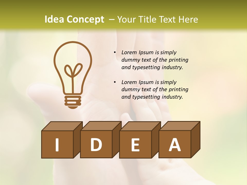 House Cooling Unit PowerPoint Template