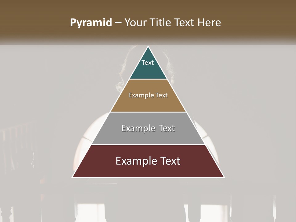 Cold Cool White PowerPoint Template