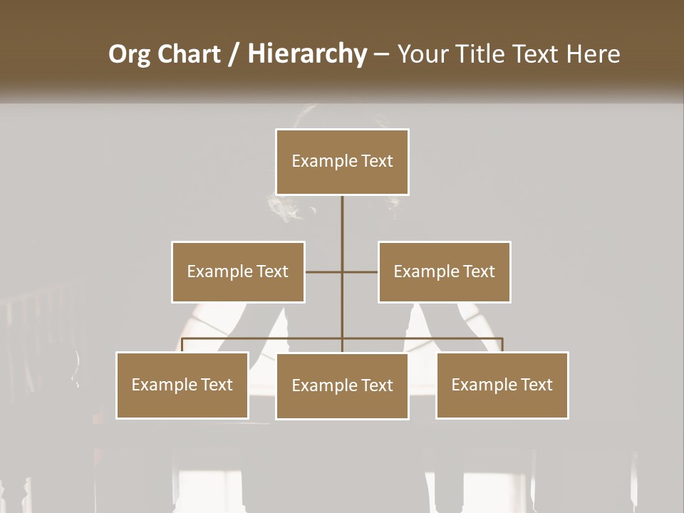 Cold Cool White PowerPoint Template