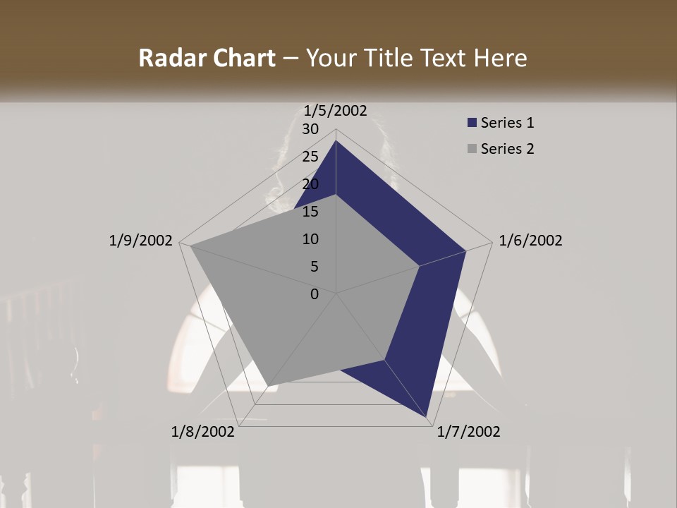 Cold Cool White PowerPoint Template
