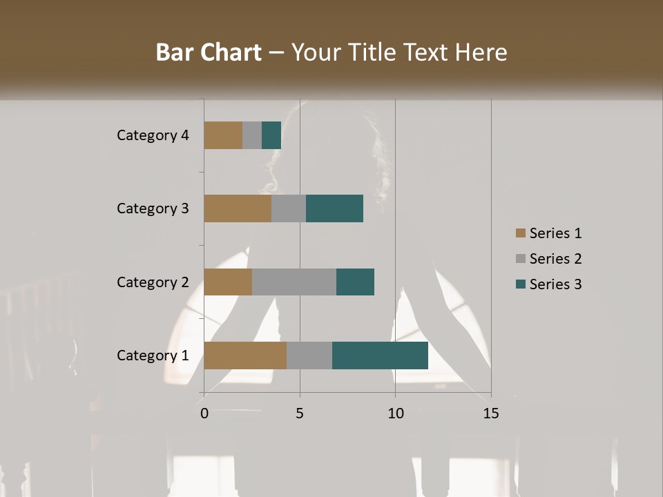 Cold Cool White PowerPoint Template