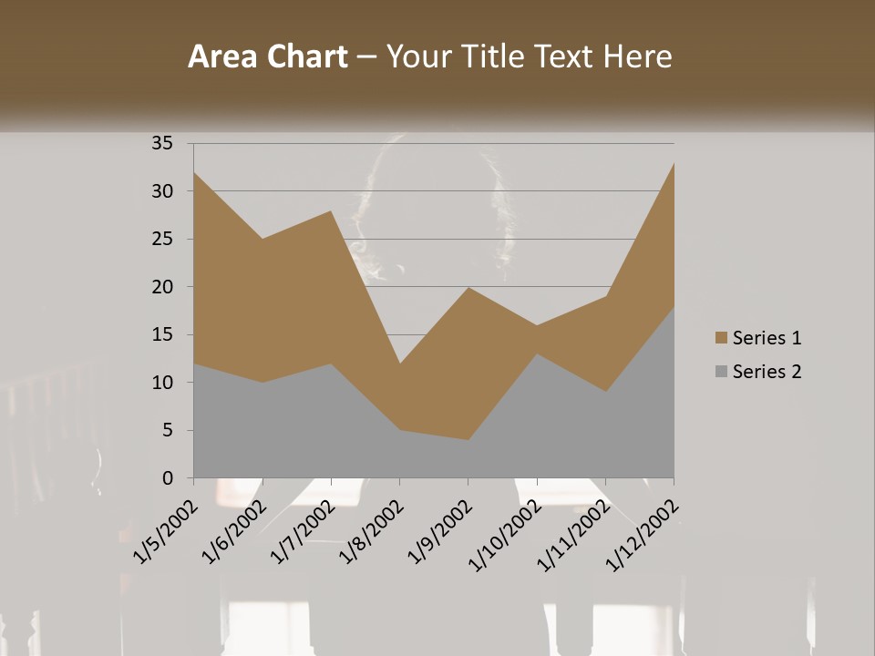 Cold Cool White PowerPoint Template