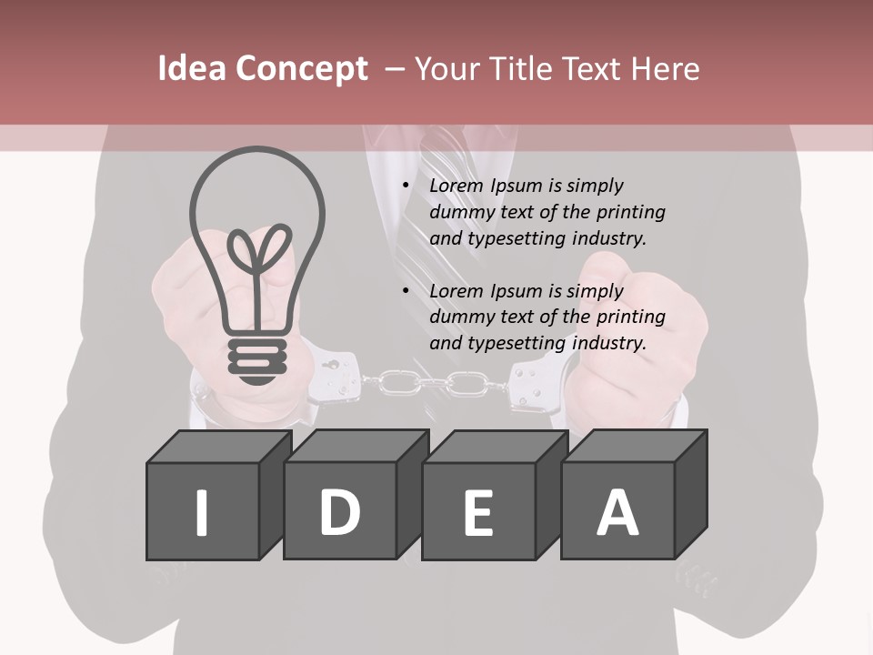 House Technology Switch PowerPoint Template