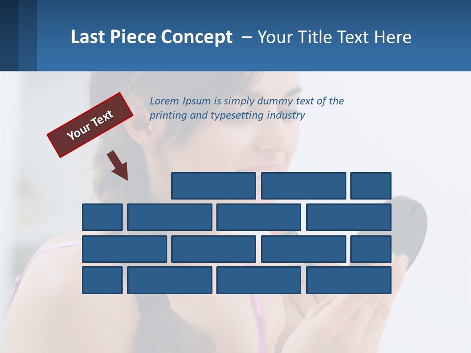 Power White Supply PowerPoint Template