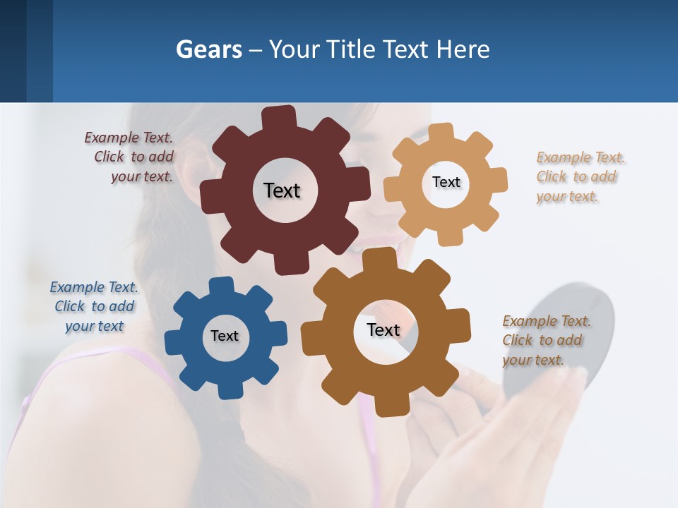 Power White Supply PowerPoint Template