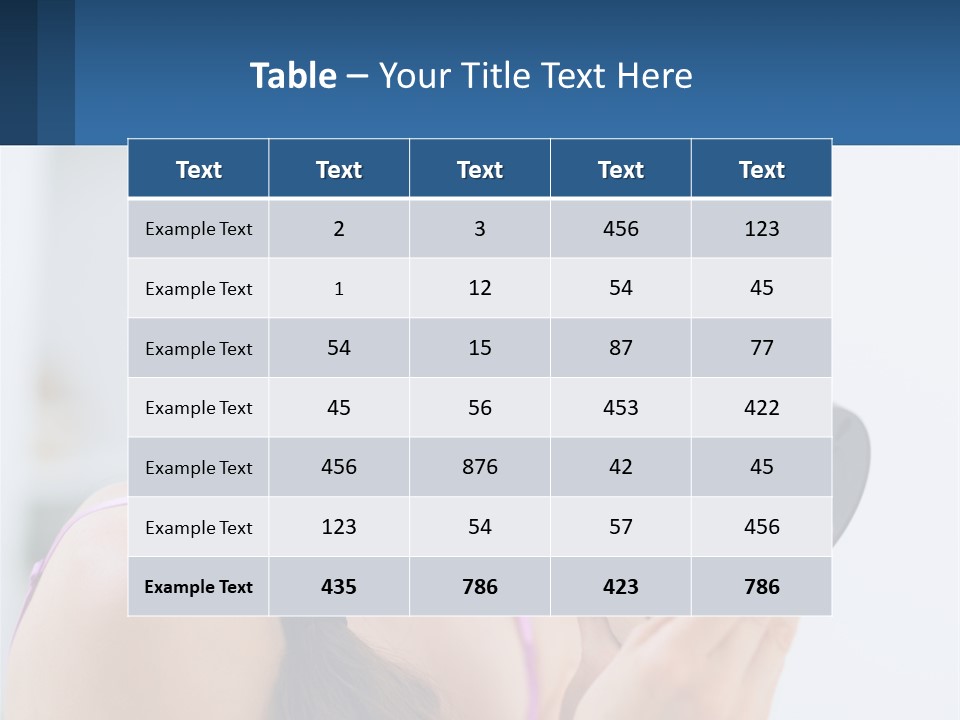 Power White Supply PowerPoint Template