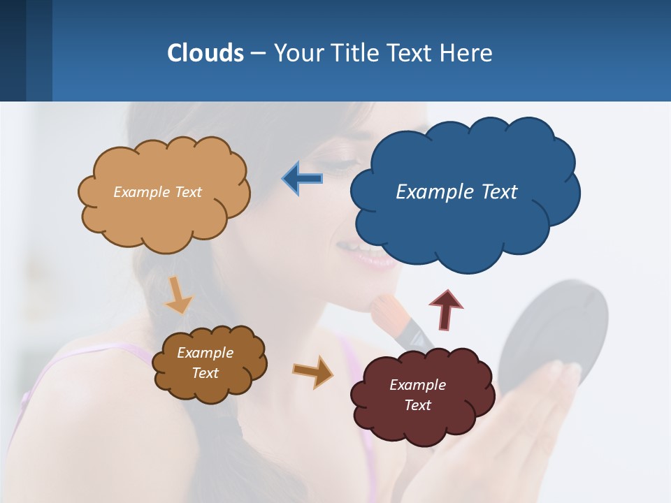 Power White Supply PowerPoint Template