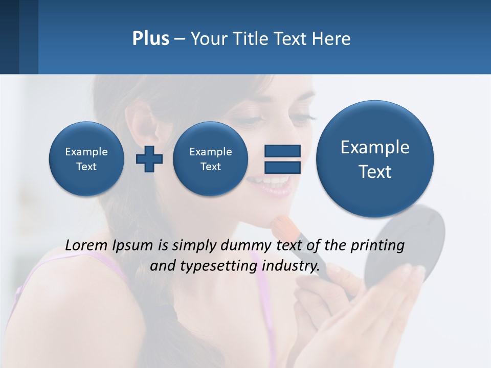 Power White Supply PowerPoint Template