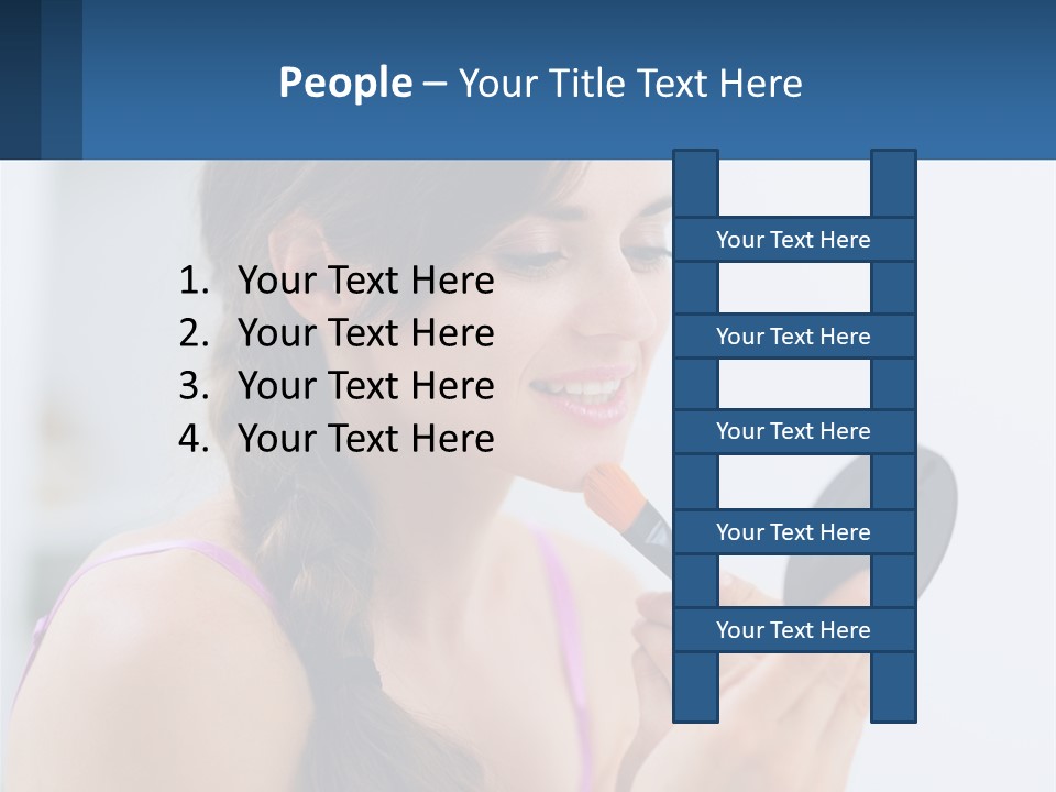 Power White Supply PowerPoint Template