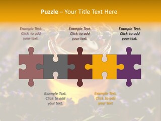 House Electricity Cool PowerPoint Template