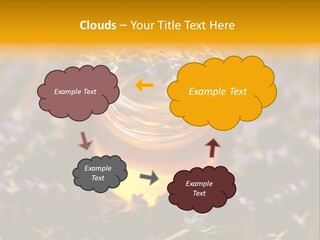 House Electricity Cool PowerPoint Template
