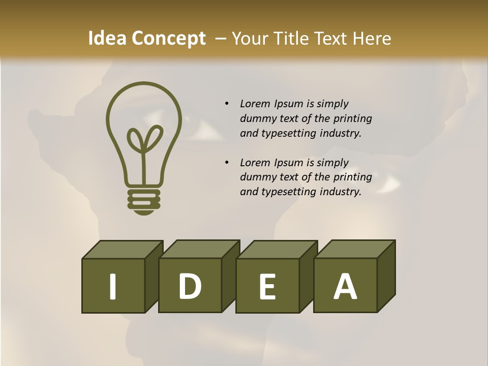 Air Unit Switch PowerPoint Template