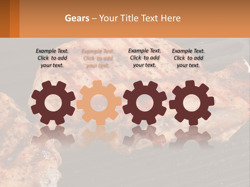 White Cold System PowerPoint Template