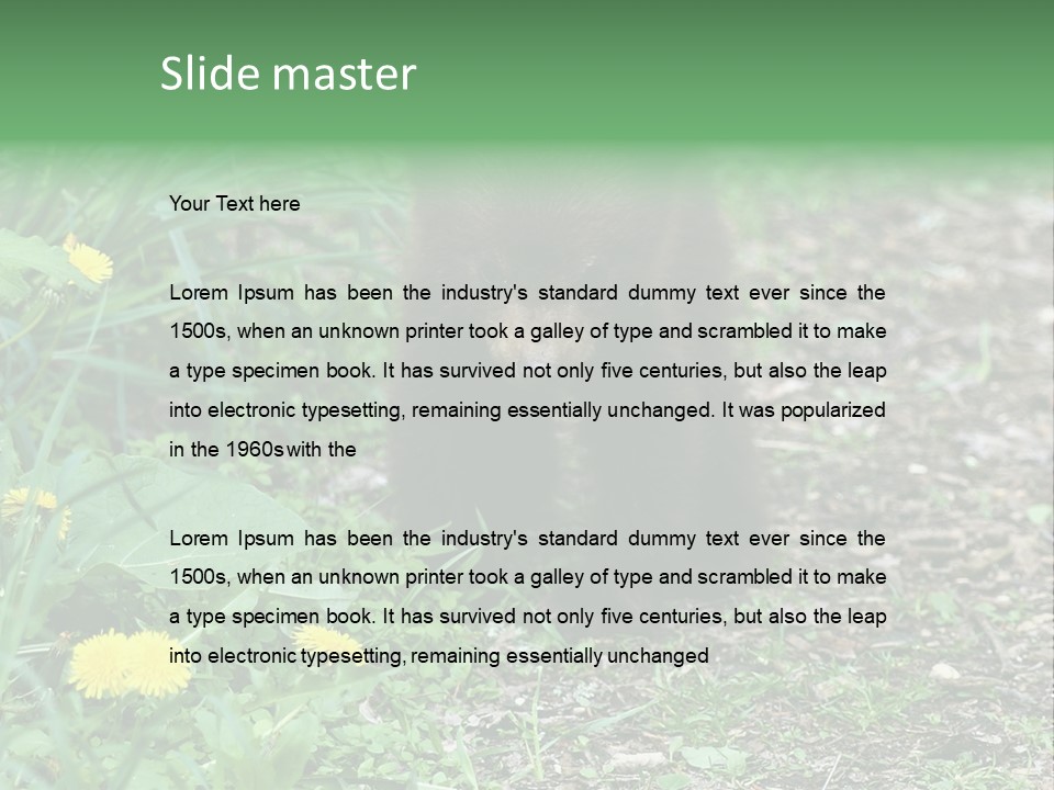 Cold Unit Electric PowerPoint Template