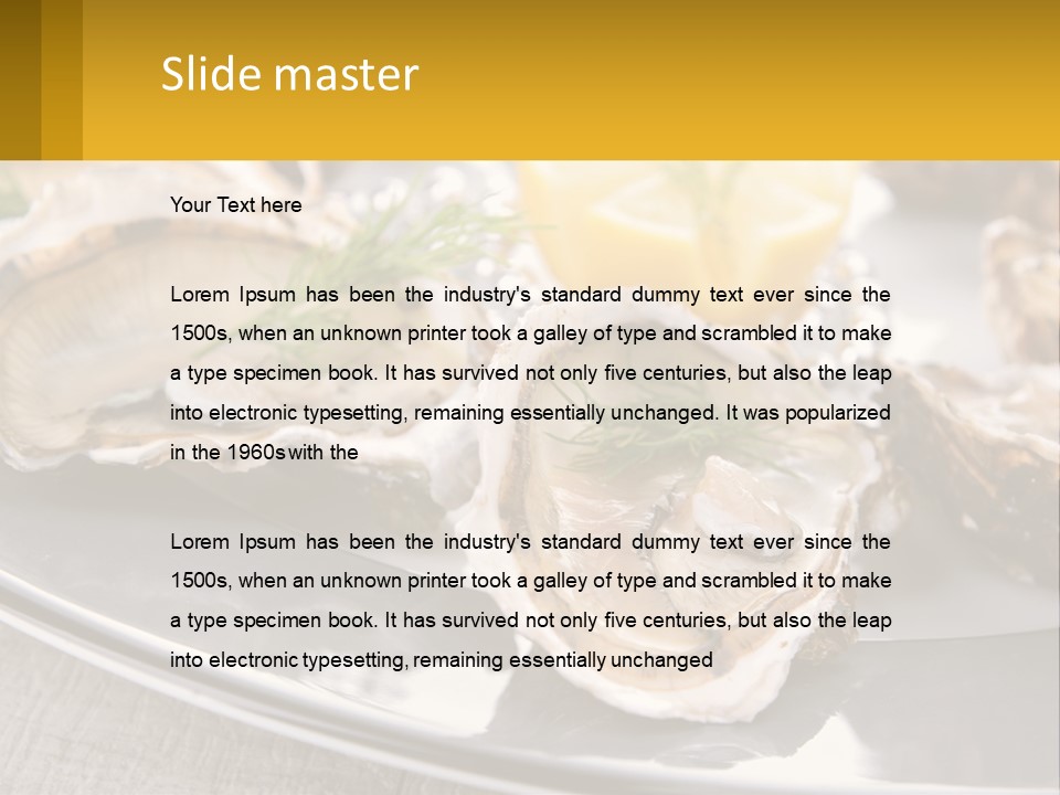 Industry Equipment Supply PowerPoint Template