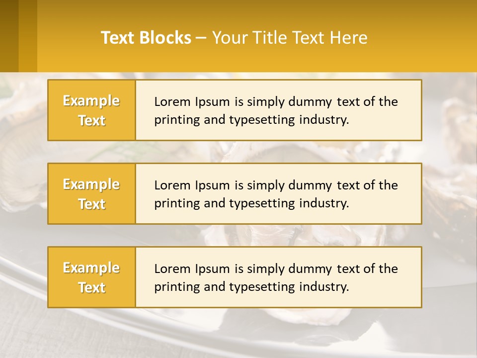 Industry Equipment Supply PowerPoint Template
