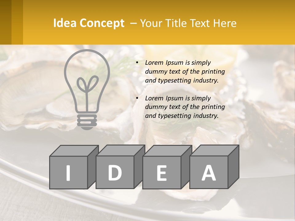 Industry Equipment Supply PowerPoint Template