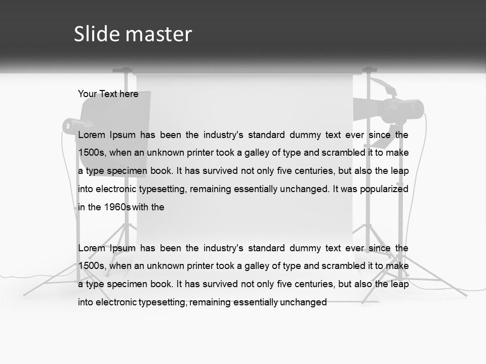 Home Industry Temperature PowerPoint Template