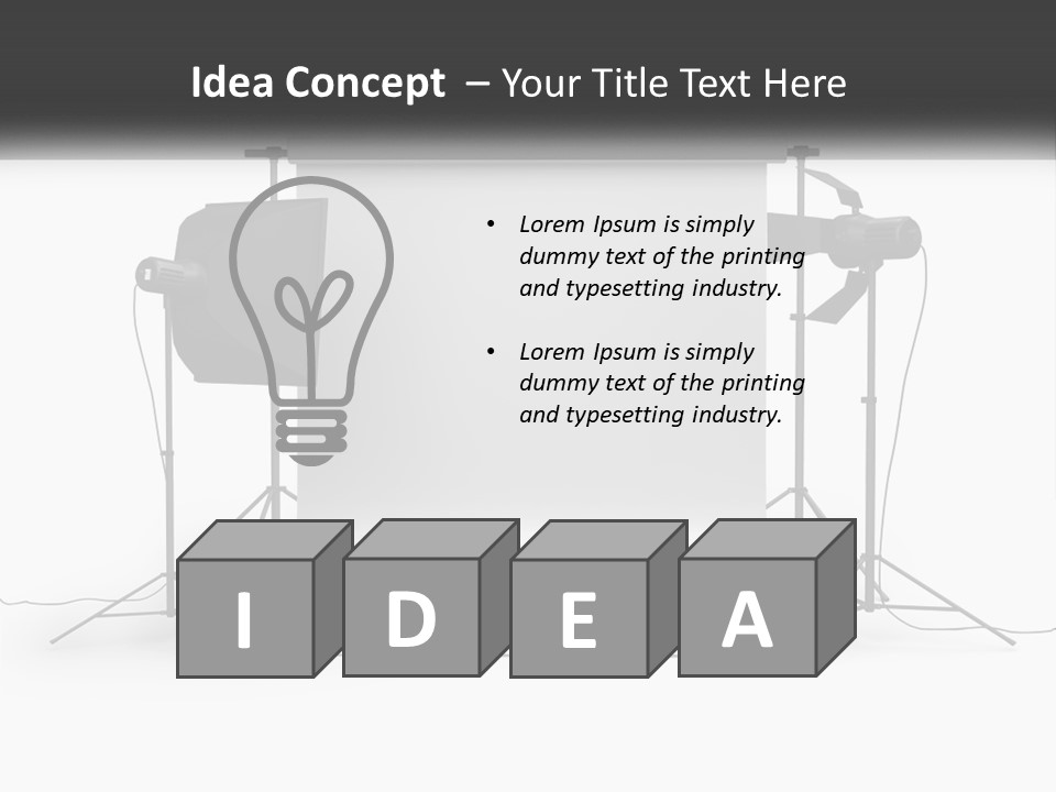 Home Industry Temperature PowerPoint Template