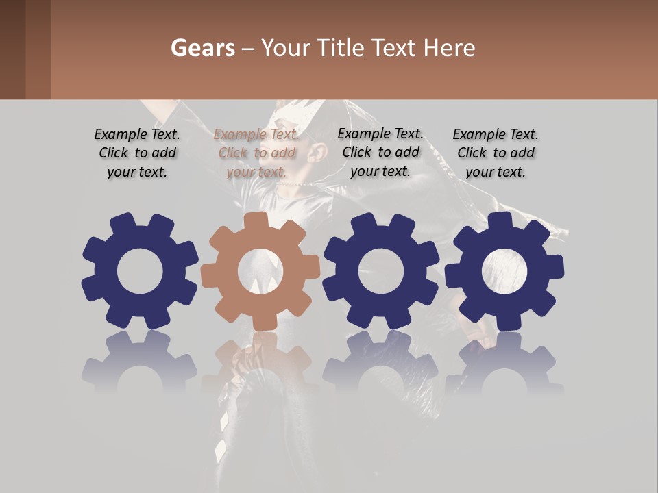 Cold Heat Industry PowerPoint Template