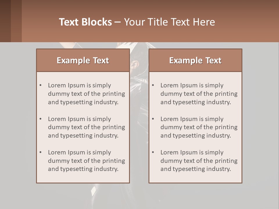 Cold Heat Industry PowerPoint Template