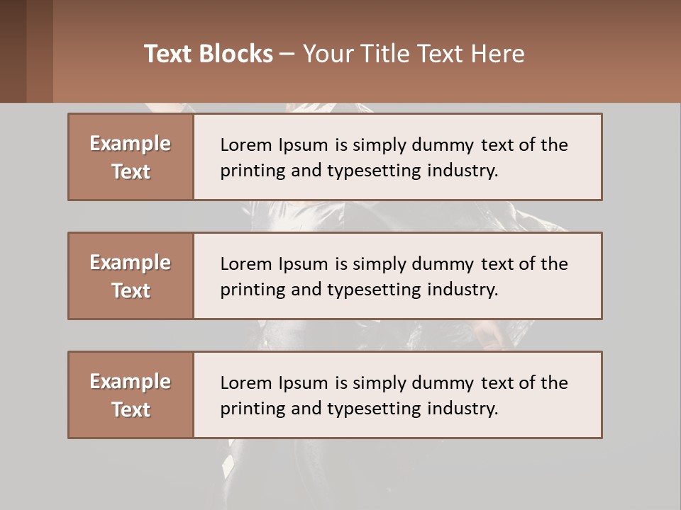 Cold Heat Industry PowerPoint Template