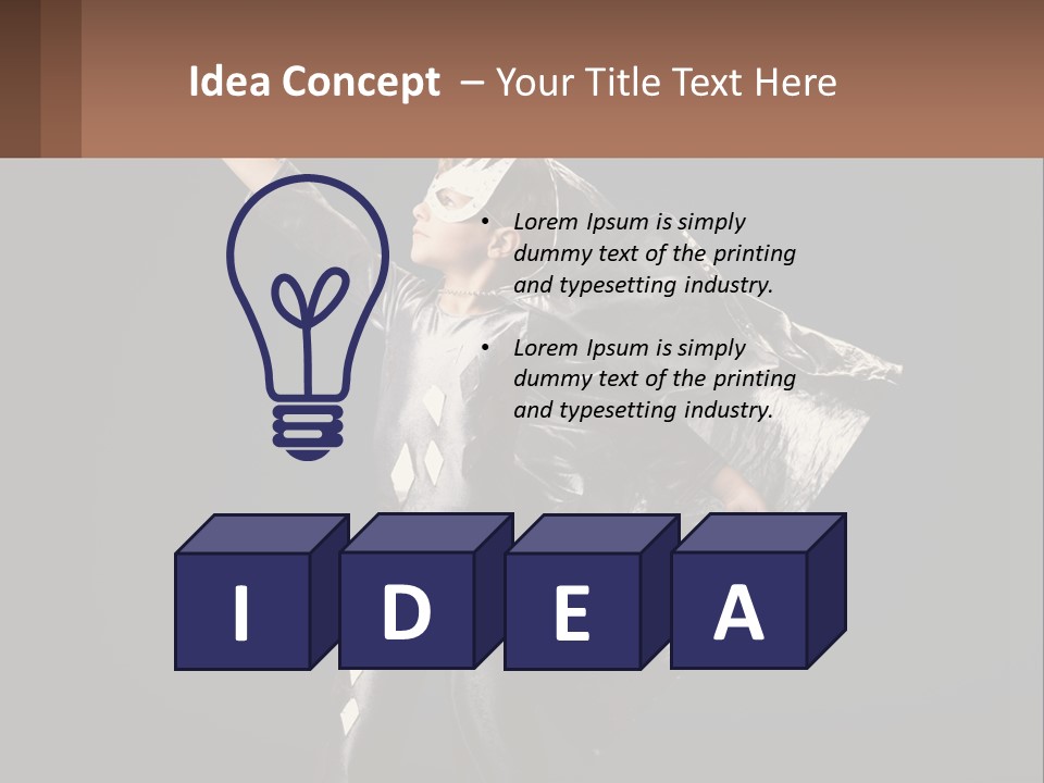 Cold Heat Industry PowerPoint Template