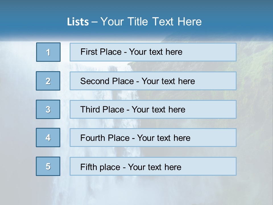 Cooling Power Cool PowerPoint Template