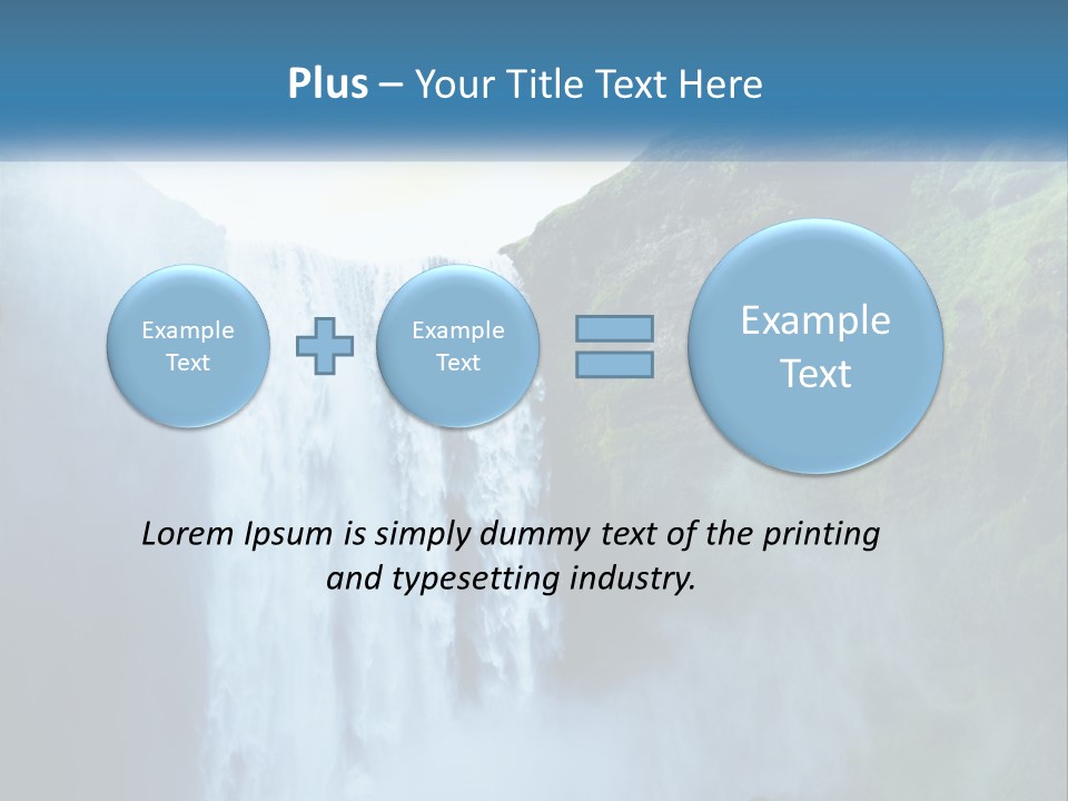 Cooling Power Cool PowerPoint Template