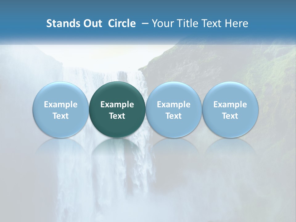 Cooling Power Cool PowerPoint Template