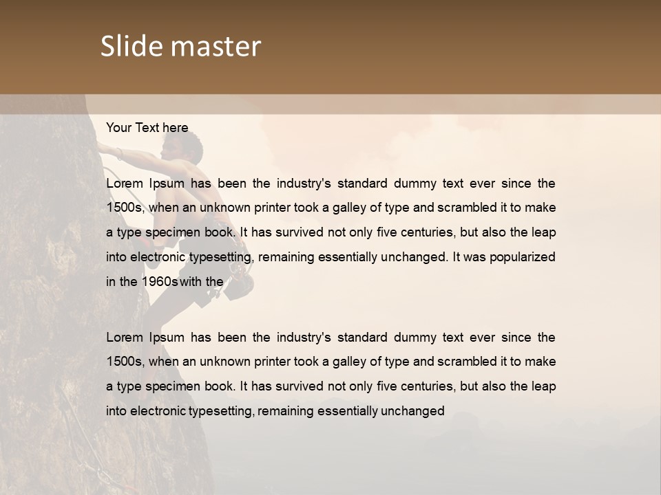 Climate Temperature Cooling PowerPoint Template