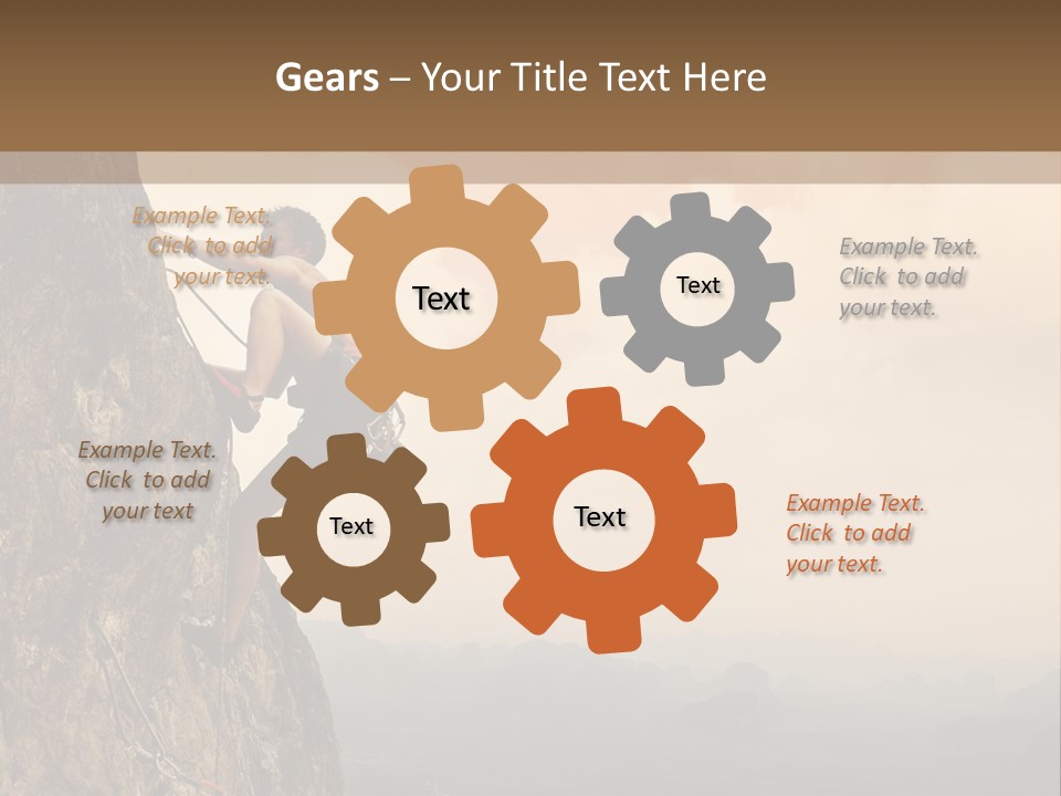 Climate Temperature Cooling PowerPoint Template