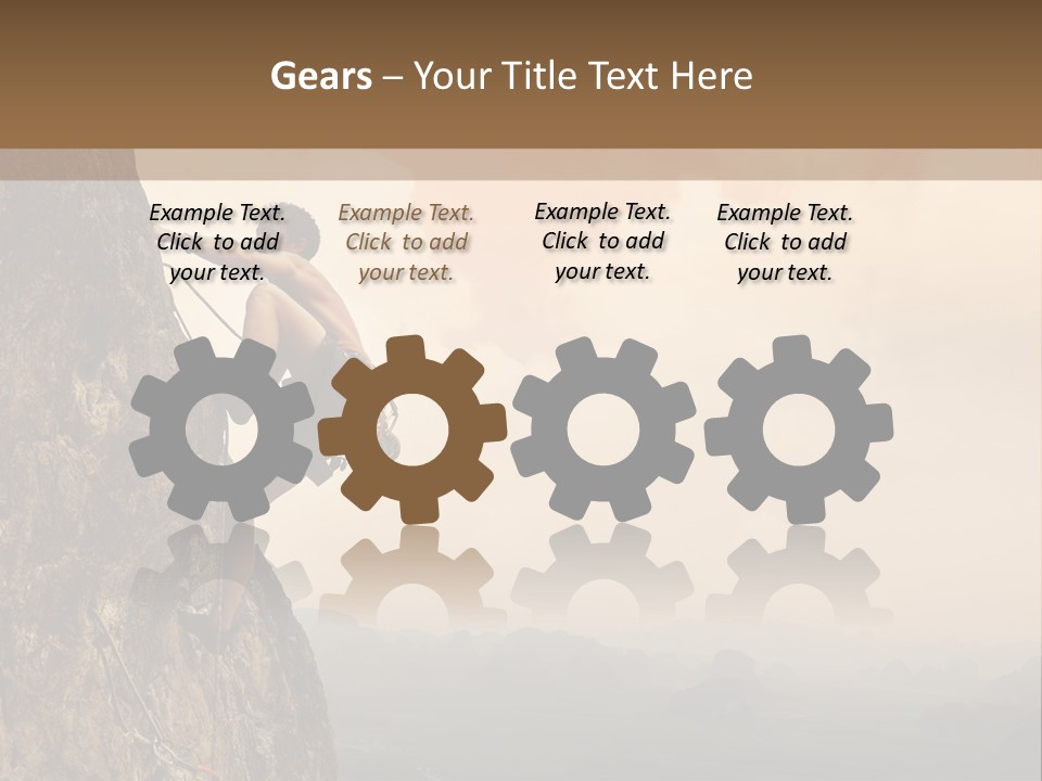 Climate Temperature Cooling PowerPoint Template
