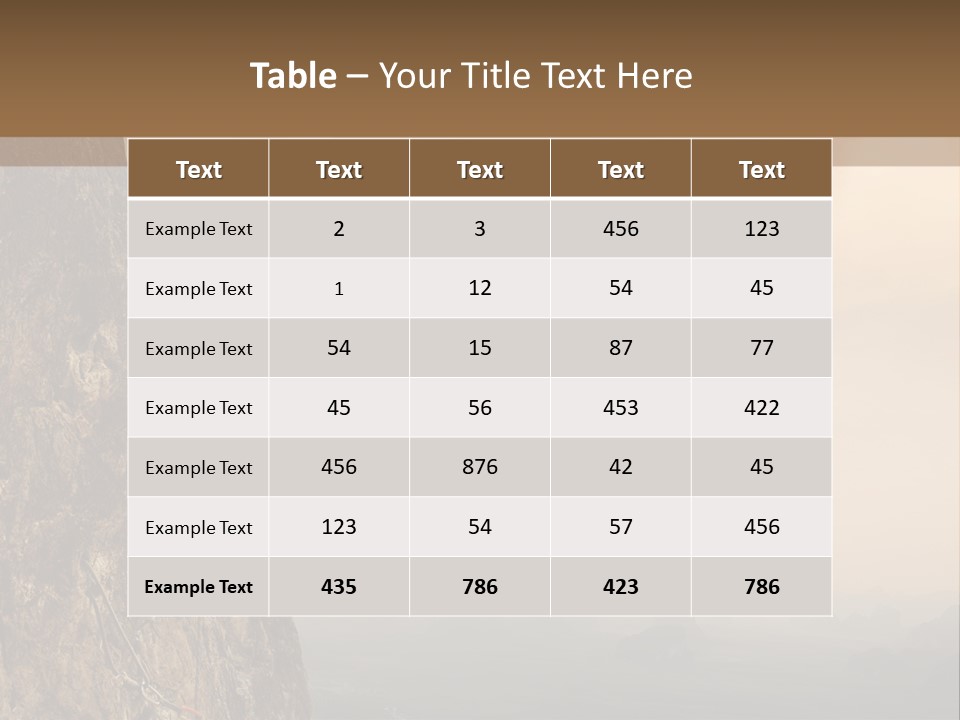 Climate Temperature Cooling PowerPoint Template